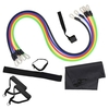 11 PCS Résistance Bandes De Tube Ancrage De Porte Sangles De Cheville Poignées Coussinées avec Des Sacs De Transport pour La Maison Fintess Exercice Workout Gym Voyage