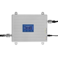 110-220V Tri-Amplificateur 900 1800 2100 GSM DCS WCDMA Kit de répéteur intelligent amplificateur de signal universel 2G / 3G / 4G LTE