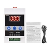 110-240V Rail Thermostat Contrôleur de température unidirectionnel LED Commutateur de contrôle de température numérique Réfrigération à température constante Refroidissement et chauffage avec sonde de goutte d