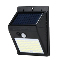 110 LED Lampe de détection de mouvement de panneau solaire IP65