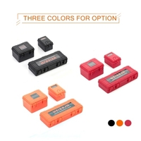 1/10 RC Cas De Matériel De Sécurité De Voiture 3pcs Décoratif Boîte à Outils Vis Gadgets Cas De Stockage pour Traxxas HSP Redcat Rc4wd Tamiya Axial RC Camion