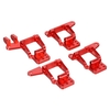1/10 RC voiture aluminium avant / arrière tour de choc cerceaux support de support Compatible avec Traxxas Trx-4 voiture 4 pièces pièces de mise à niveau