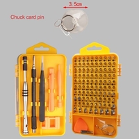 110PCS / 130PCS Multifonctionnel Tournevis Costume Accueil Vis De Maintenance Nécessaire Démonter Outil 130PCS