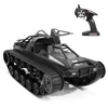 1/12 2.4GHz voiture télécommandée rechargeable de voiture de réservoir de RC RC faisant pivoter le véhicule