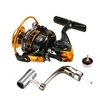 12 + 1BB Roulements à billes Rouleau de pêche 5.2: 1 Rouleau de pêche de spinning Bobine de métaux Bobine de pêche Gauche / Droite Rouleaux de pêche à manivelle interchangeable