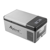 12 / 24V 15L Réfrigérateur de voiture Congélateur Glacière Réfrigérateur automatique Compresseur de réfrigérateur BT Connected App Control / 3 niveaux de tension réglable / Affichage numérique LED pour activités de plein air Camping pique-nique
