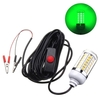 12-24V 5W 108LEDs lumière de pêche sous-marine leurre appât submersible lampe de recherche de poisson IP68 avec cordon de 5 m / 16.4ft