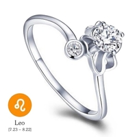 12 Constellations Exquise Glistening Retro Lovers Anneau Femmes Antique Élégant Attrayant En Alliage de Zinc Bague