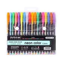 12 couleurs (pas de doublons) Kit de stylos G-el 1mm stylo L-ead pour dessiner des livres de coloriage pour adultes marqueurs d
