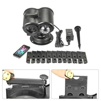 12 modèles 2-en-1 Dual Heads LEDs Projecteur Stage Light Christmas Party Paysage Lampe