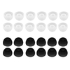12 Paires 24 PCS S M L Silicone 4.5mm Intra-auriculaires Coussin Remplacement Casque Casque Oreillettes Gel Couvre Conseils Pour Écouteurs MP3 H090 Aléatoire Couleur et Taille
