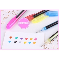 12 pcs Couleur Gel Stylos Ensemble Neutre Stylo Marqueur pour Écriture Marquage Dessin Peinture Livres à Colorier DIY Cadeau Cartes Photo Album Art Projet pour Office School Students Adultes,  Glitter Pen