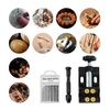 12 PCS Mini Pince Plate et Perceuse À Main Étau Plat 0.8mm-3.0mm HSS Forets Multifonction Banc Pince Perceuse Presse Vice Outil Pour Le Forage DIY Travail Du Bois Sculpture Artisanat Sculpture