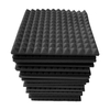 12 pièces 12 * 12 * 1 pouces haute densité Studio mousse acoustique panneaux isolation phonique mousse ignifuge