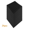 12 pièces 12 * 12 * 1in Studio panneaux de mousse acoustiques isolation phonique insonorisation mousse insonorisante mur amortissement ignifuge