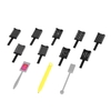 12 Pièces 3D Aimant Bâton Ensemble Magnétique Cat Eye Pen Dessin Vertical Bâton Pour UV Gel Polonais Magique Nail Outils