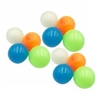 12 pièces bâton boules murales balle cible collante balle de plafond fluorescente jouet de décompression anti-stress