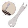 12 pièces chevilles de pont de guitare avec 1pc extracteur de broche de pont 1pc selle de guitare 1pc écrou de guitare