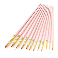 12 pièces ensemble de pinceaux d