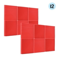 12 pièces/paquet Studio mousses acoustiques mousse d