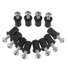 12 Set bien noix avec des vis en acier inoxydable pour kayak Canoe Boat Marine Hardware Fasteners