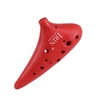 12 trous AltoC Ocarina navire flûte ABS matériel patate douce forme avec 2 sacs de protection cadeau musical pour les débutants