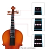 1/2 Violon Violon Finger Guide Fingerboard Autocollant Étiquette Intonation Chart Marqueur Fretboard pour la pratique débutants