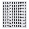 120 pièces numéros magnétiques opération mathématique aimants calendrier dates indicateurs pour tableau blanc réfrigérateur