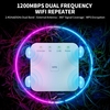 1200Mbps 2.4G 5G répéteur WiFi double fréquence WiFi Extender amplificateur de Signal sans fil blanc pour bureau à domicile utilisation prise ue
