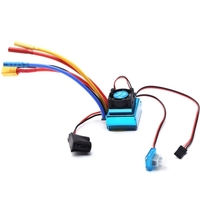 120A ESC contrôleur de vitesse électrique sans brosse prise XT60 pour 1/8 1/10 1/12 RC voiture RC bateau partie