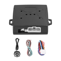 12.0V voiture moteur démarre arrêt bouton poussoir un bouton démarreur mise hors tension/pompe à huile/détection de frein à main arrêt programmé