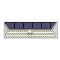 126 LED Ampoules Applique Murale Solaire IP65 PIR Motion Sensor 270 ° Éclairage Gamme