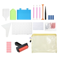 126 pièces DIY Diamonds Outils de peinture et accessoires Kits