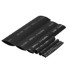 127pcs Black Red Shrinkable Tube Polyolefine sans halogène Système de thermorétraction Équipement électrique Tube Sans manches Wrap Wire Câble Sleeve Kit Ratio de rétraction 2: 1 φ2.0-φ13mm