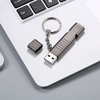 128 Go USB3.0 U Disk Whistle Clé USB 2-en-1 Design Portable U Disk Matériel en alliage de zinc Solide et Durable Plug and Play