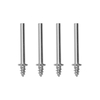 129pcs outils de polissage abrasifs de roue de polissage feutre de laine accessoires de polissage de surface métallique outil rotatif