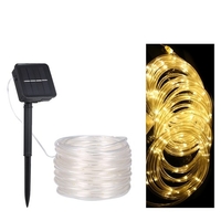 12M / 39.4Ft 7.2W 120 LEDs Énergie solaire à corde Lumière