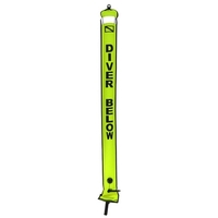 1.2M Coloré Visible Gonflable Signal Tube Plongée Surface Signal Marqueur Bouée Saucisse Signal Marqueur Plongée Sous-Marine Accessoire