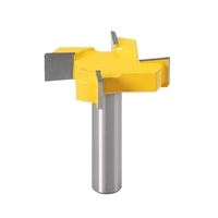 12mm tige 4 ailes feuillure fraise fraise fraise fraise fraise bois rainure outil de travail du bois