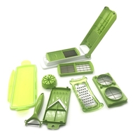 12Pc / Set éplucheur à légumes Légumes Dicer Cutter Chopper Grater