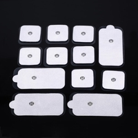 12pcs Electrode Pads Des dizaines de massage Pad pour Digital Therapy Machine de physiothérapie Pad Muscle Relax Pad électronique