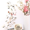 12Pcs Stickers Muraux Double-layerd PVC Forme Papillon Sticker Mural Autocollant