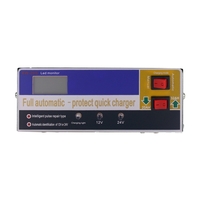 12V / 24V Intelligent Automatique LED Chargeur Pulse Type de Réparation Mainteneur pour Batterie au Plomb et Lithium Batterie 140W AC110V