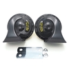12V 2Pcs fort Air électrique escargot corne double ton escargot corne pour motos voitures petit Yact