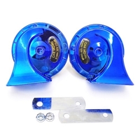 12V 2Pcs fort Air électrique escargot corne double ton escargot corne pour motos voitures petit Yact