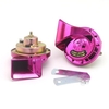 12V 2Pcs fort Air électrique escargot corne double ton escargot corne pour motos voitures petit Yact