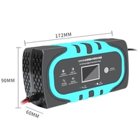 12V10A Chargeurs de batterie intelligents Dispositif de charge de réparation d
