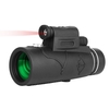 12X40 monoculaire BAK4 prisme Vision nocturne télescope monoculaire pour la faune observation des oiseaux Camping randonnée Concert