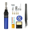 13 en 1 13 pièces kit de fer à souder 26 ml ensemble électronique complet stylo outil de soudage voiture réparation gaz soudure torche auto-allumante à l