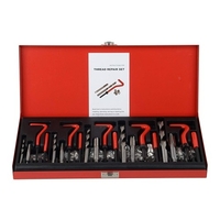 131Pcs Kit de réparation Helicoil Rehread Thread Stripped Set métrique M5